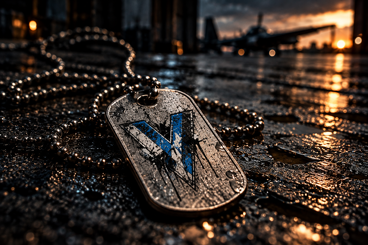 Verbal Fallout V dog tag