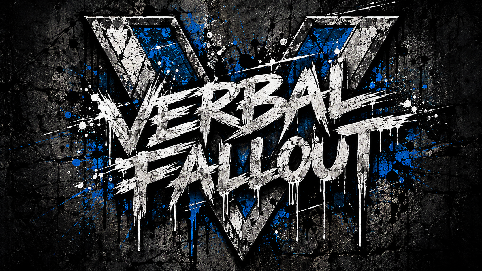 Verbal Fallout graffiti emblem